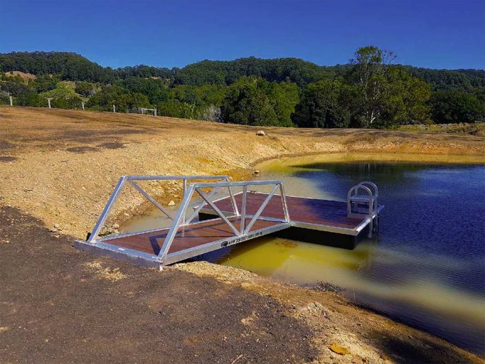 aqua pontoons light weight Dam pontoon